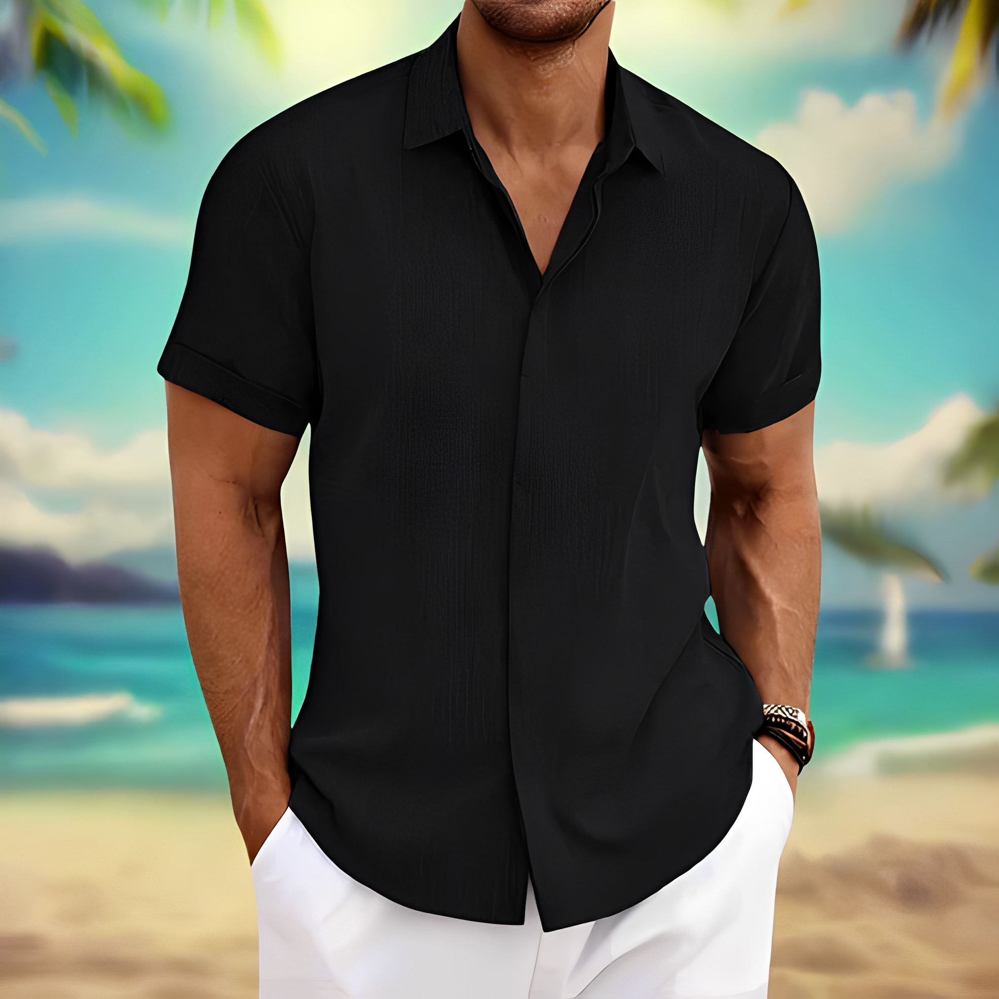 Lance - Lockeres Herren-Sommerhemd