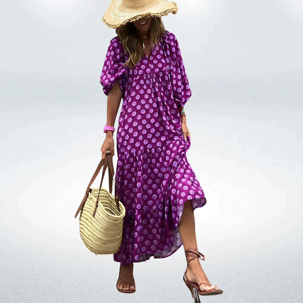 Sophia - Stilvolles und bequemes Freizeitkleid für Damen