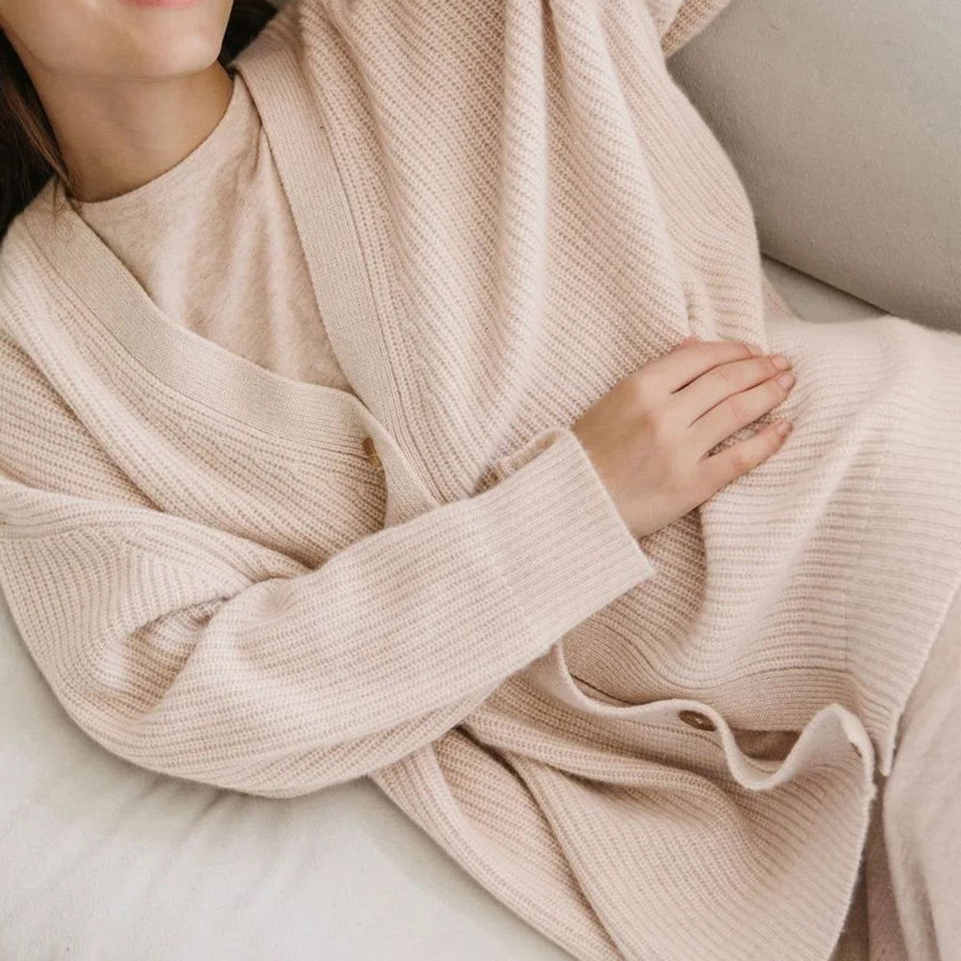 Leah – Überlanger Cardigan