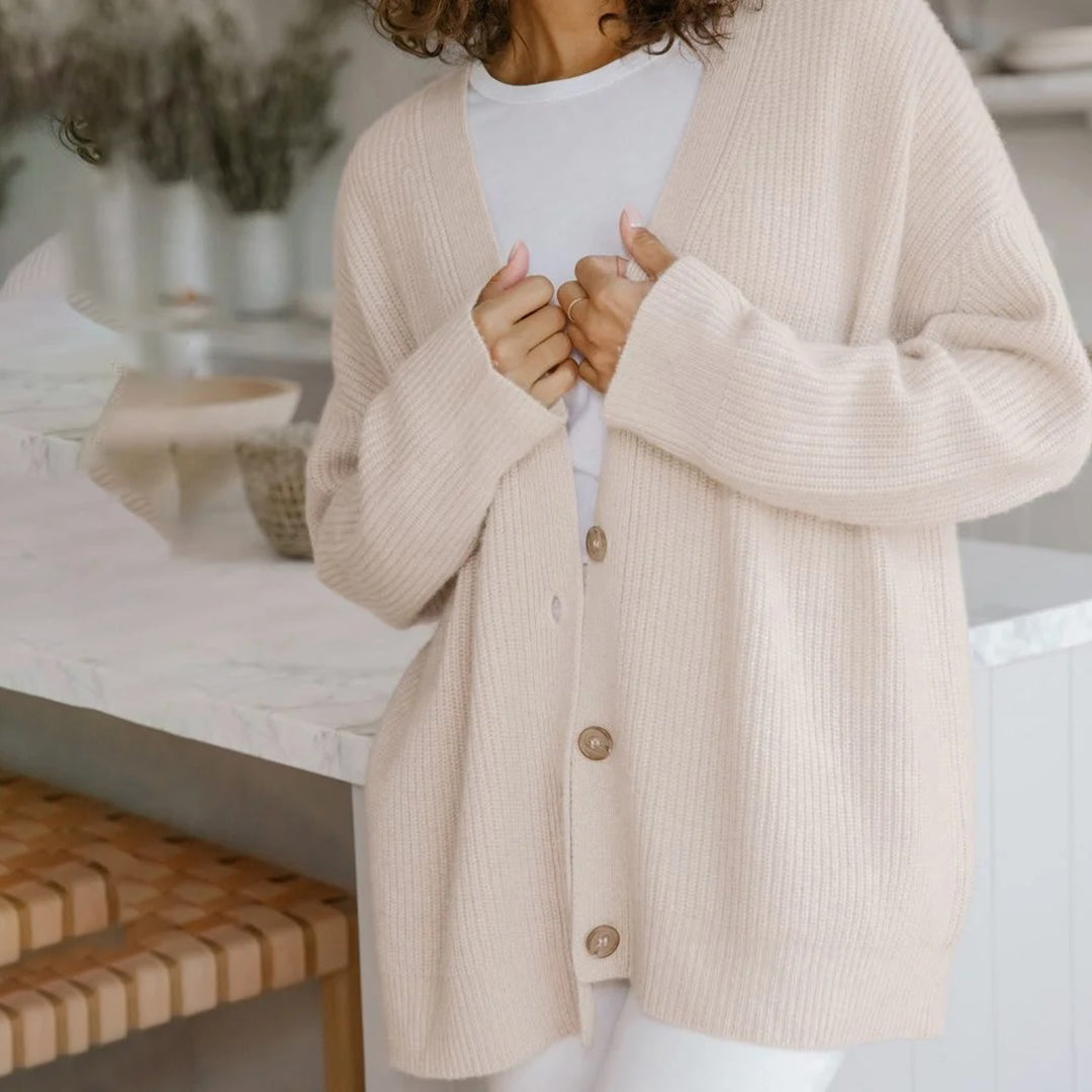 Leah – Überlanger Cardigan