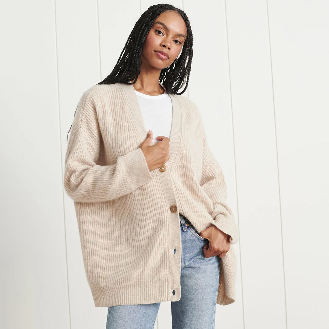 Leah – Oversized Damen-Cardigan
