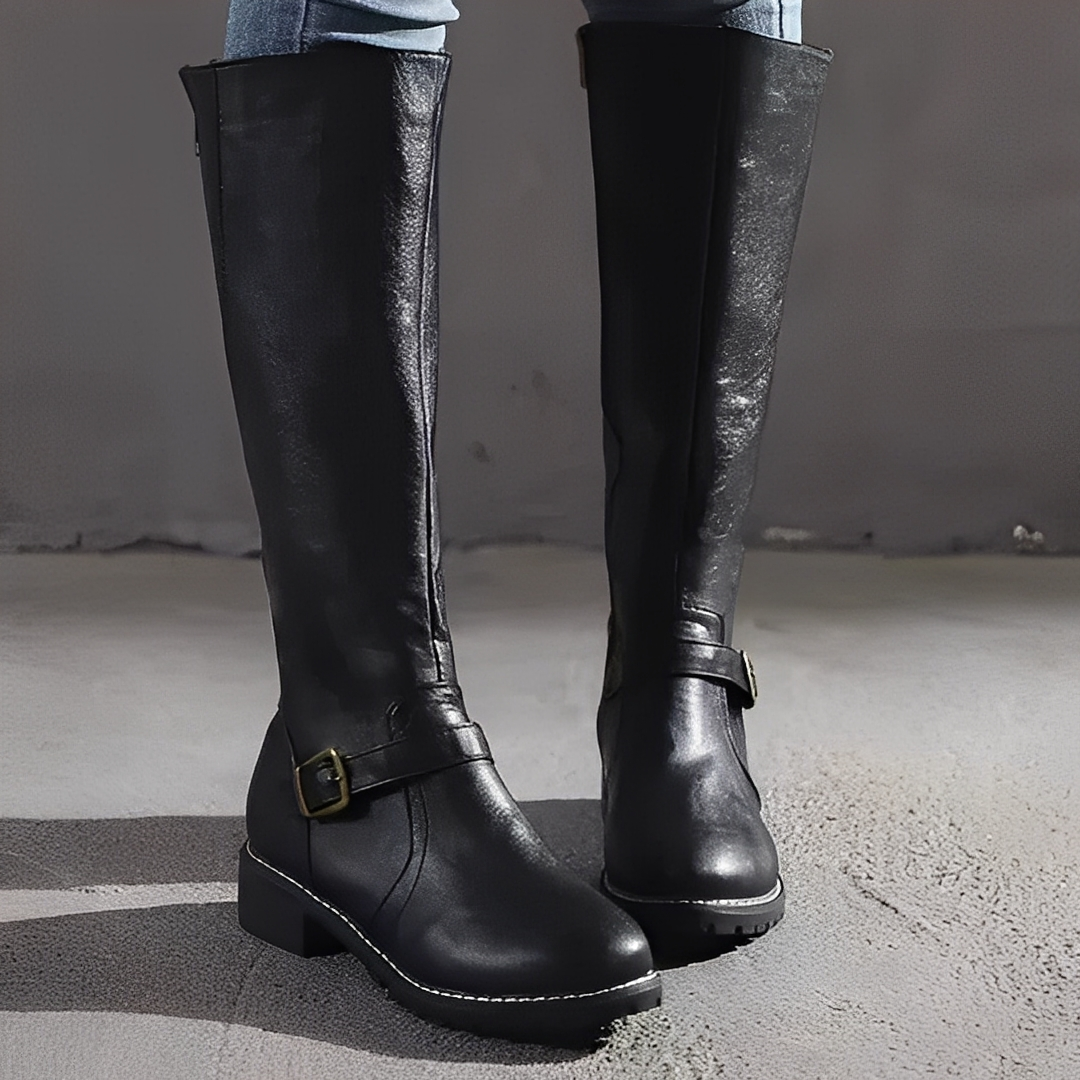 Livie - Hochwertige Damenlederstiefel