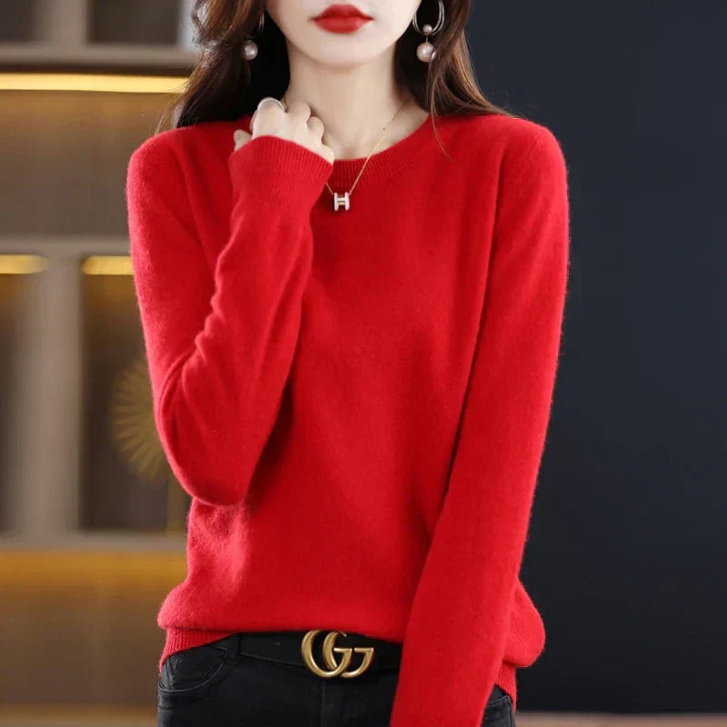 Erica – Klassischer Rundhals-Pullover