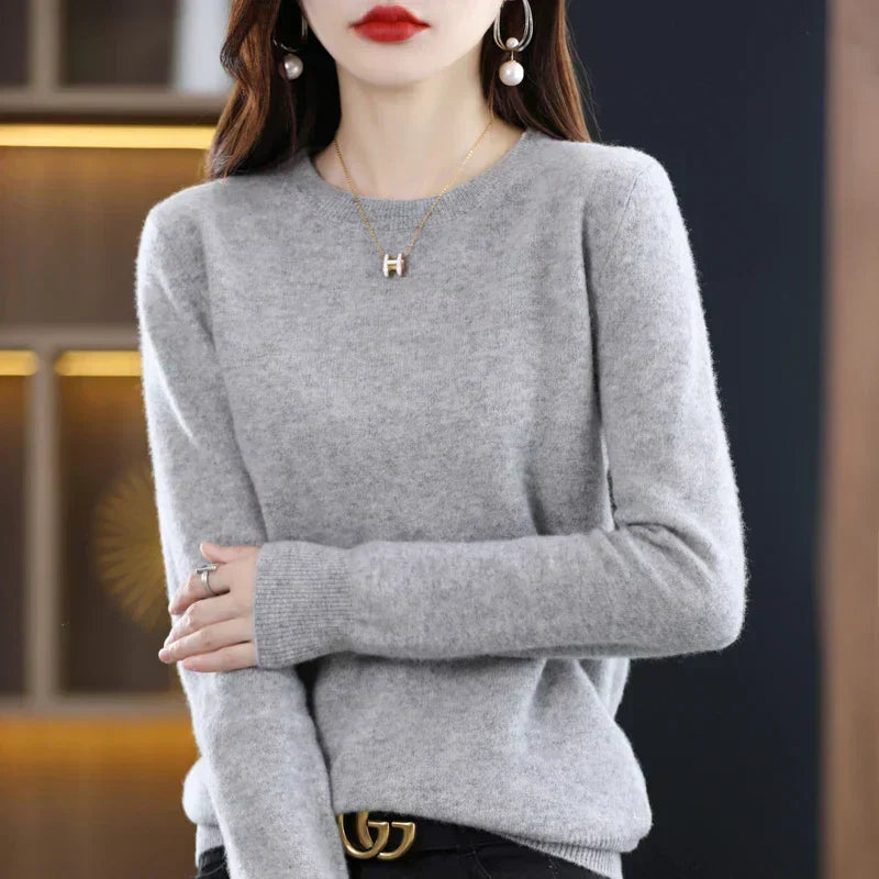 Erica – Klassischer Rundhals-Pullover