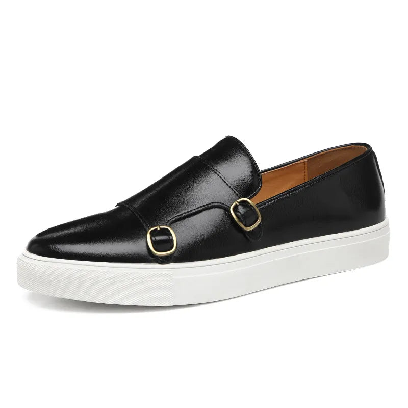 Jerald - Herren-Loafers im legeren Lederlook