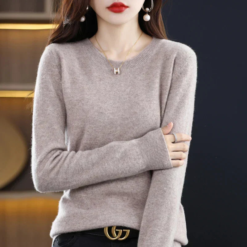 Erica – Klassischer Rundhals-Pullover