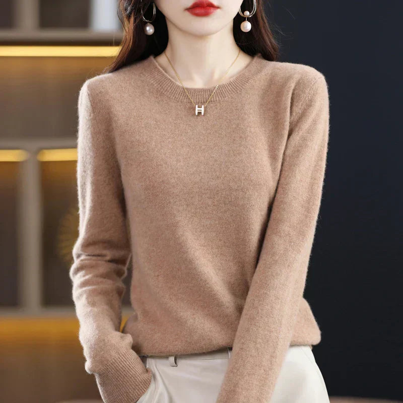Erica – Klassischer Rundhals-Pullover