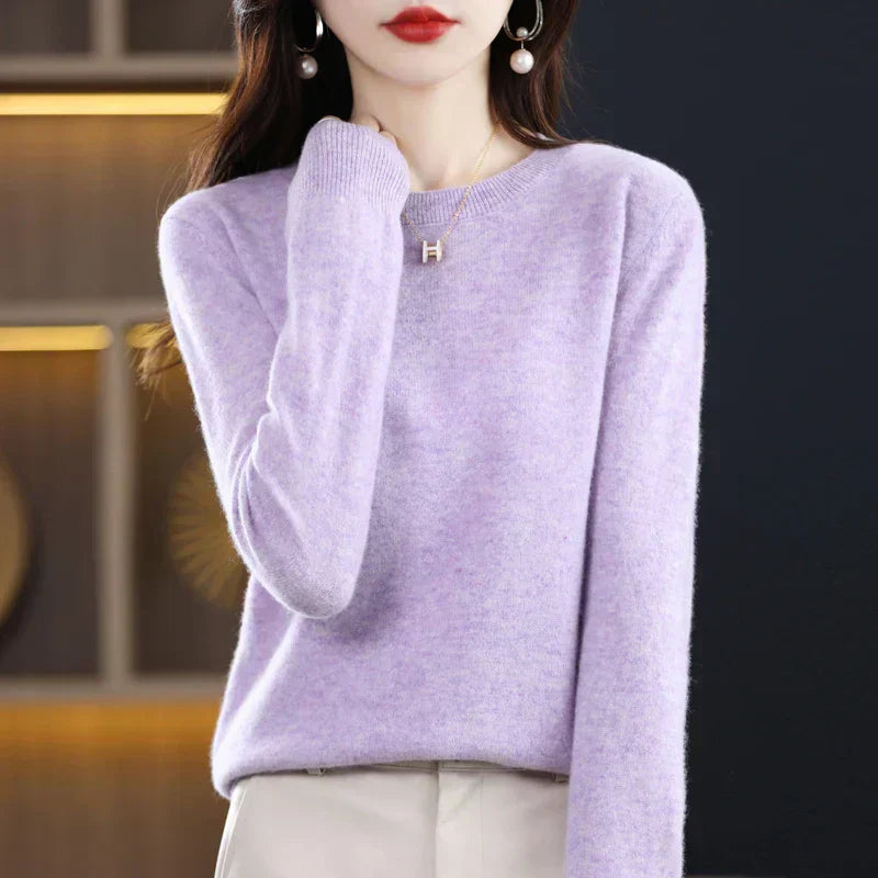 Erica – Klassischer Rundhals-Pullover