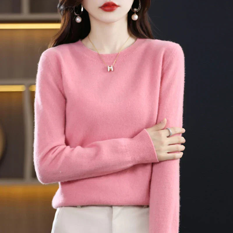 Erica – Klassischer Rundhals-Pullover