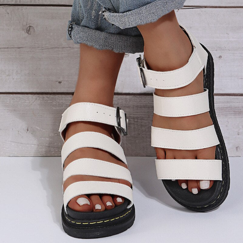 Loren - Bequeme und stilvolle Ledersandalen