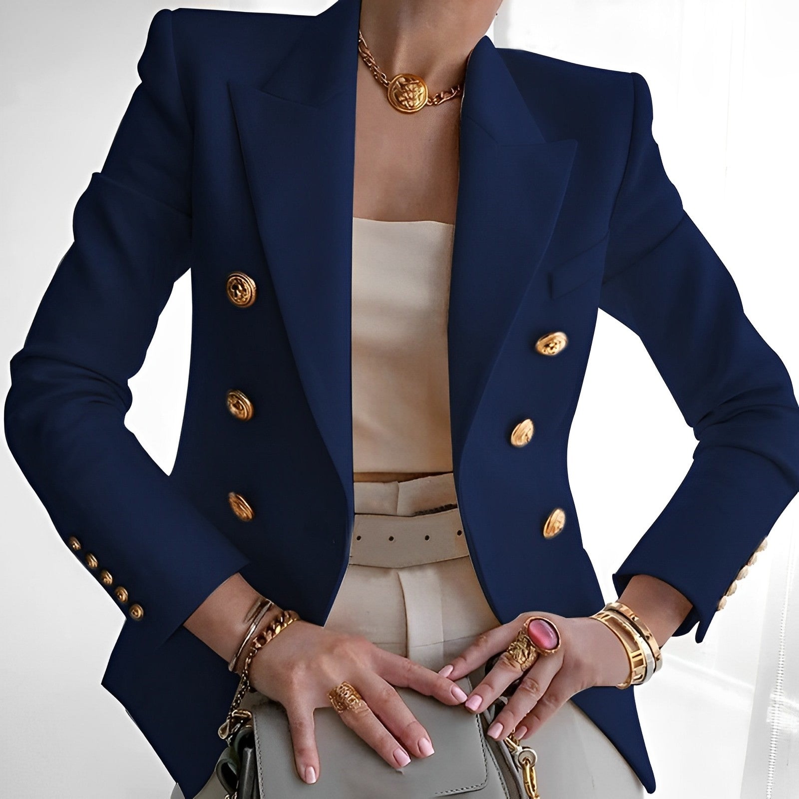 Dianna – Schicke Jacke, die weibliche Eleganz unterstreicht