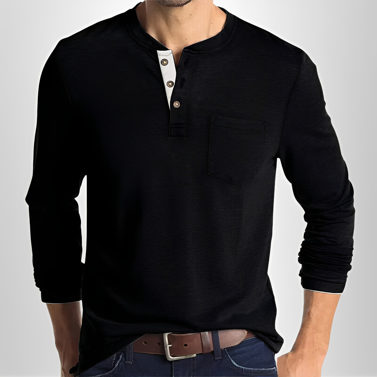 Carmelo - Herren-Freizeit-T-Shirt ohne Ärmel in Langform