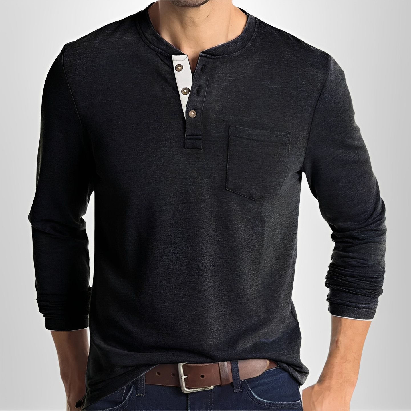 Carmelo - Herren-Freizeit-T-Shirt ohne Ärmel in Langform