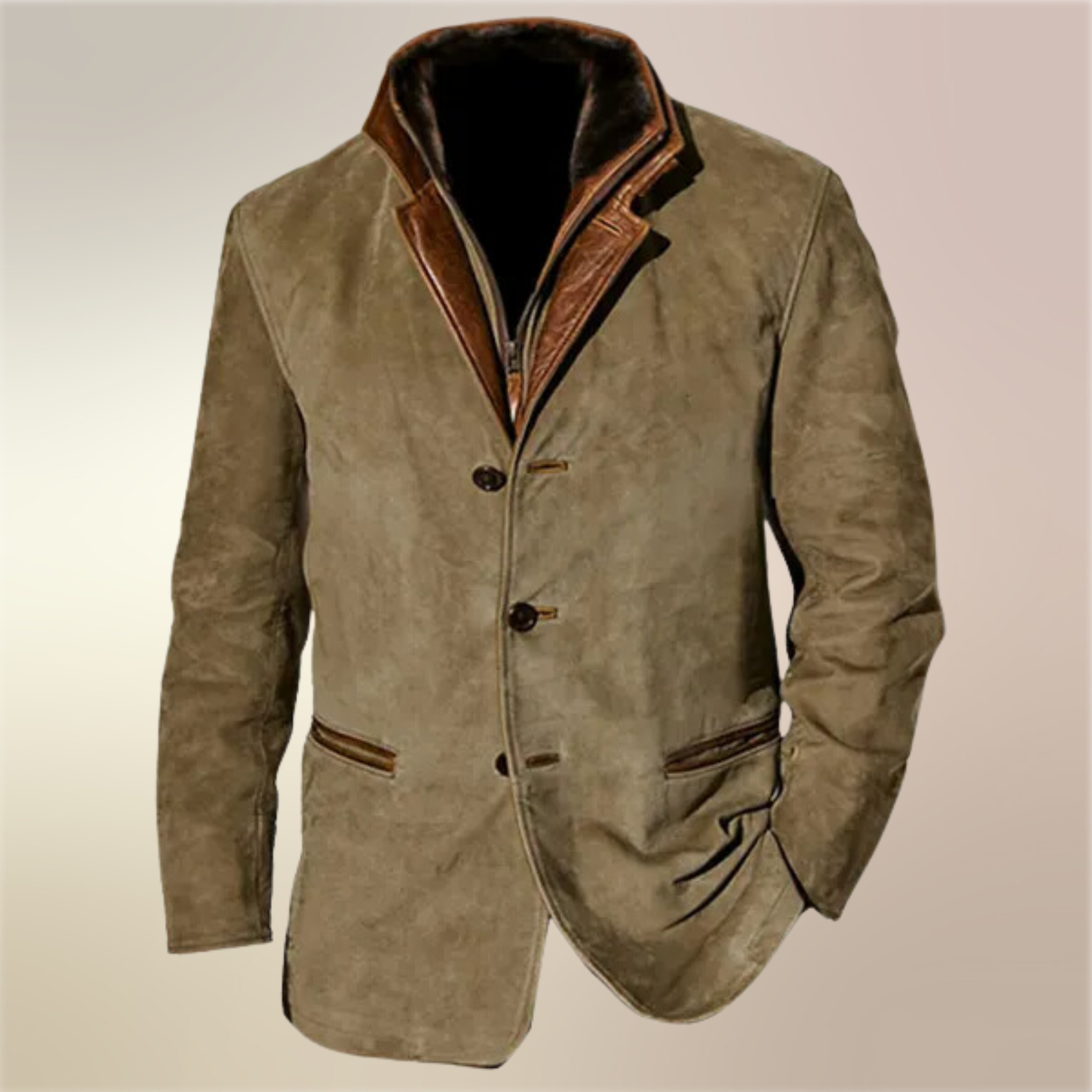 Lucas – Herrenmantel im Vintage-Stil