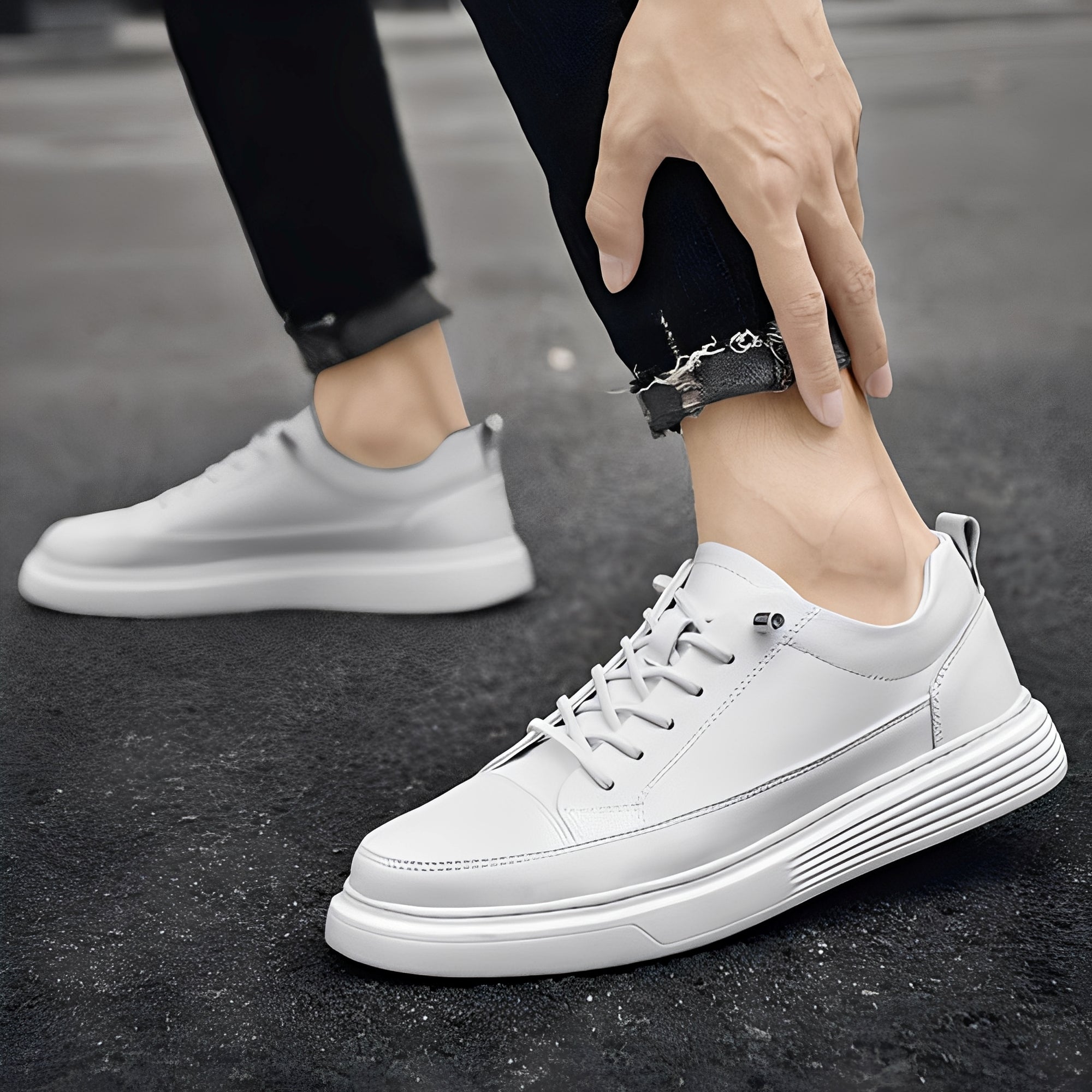 Romeo - Trendige Low-Top Sneakers für Männer