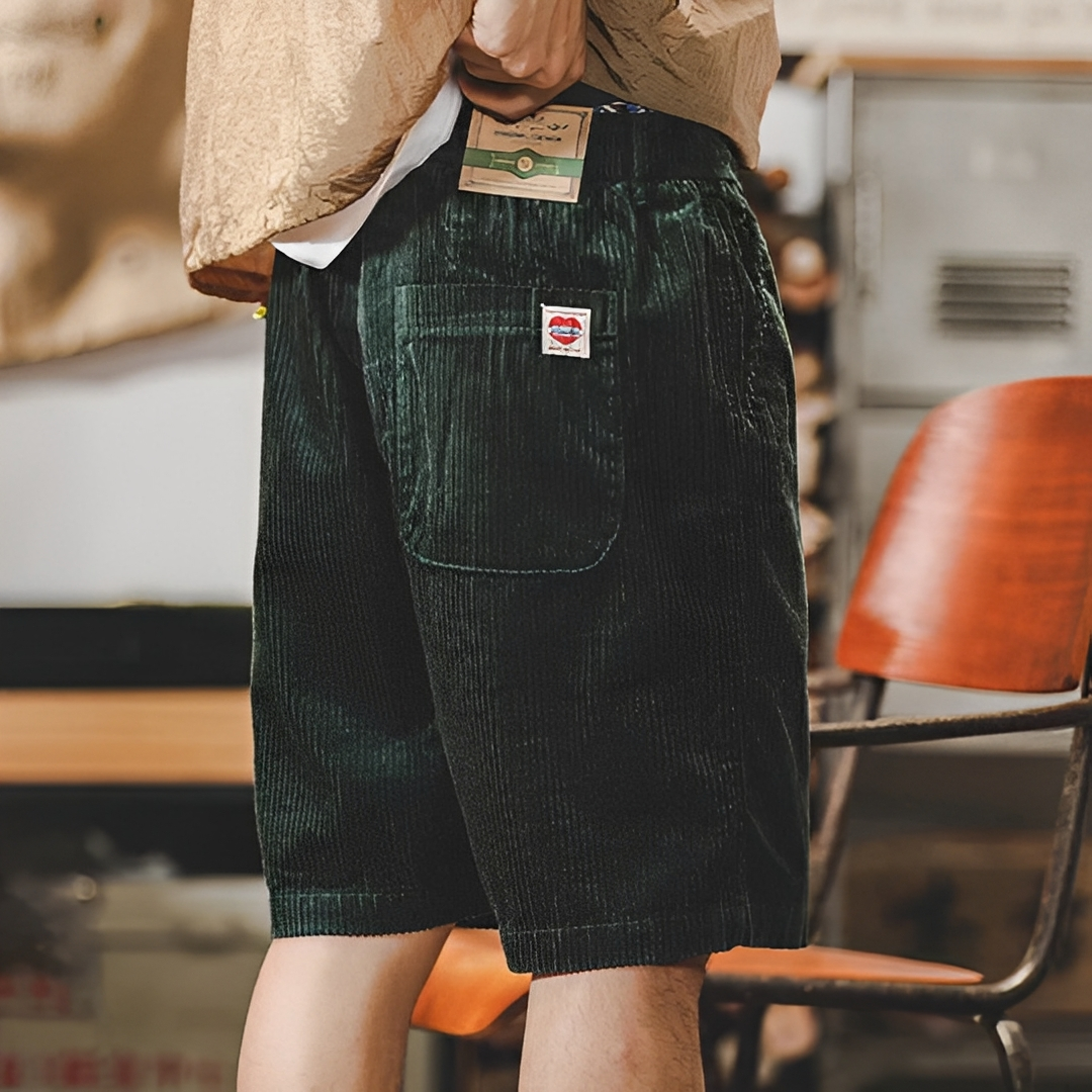 Lenmar - Kurze Sommer-Cordhose für Männer