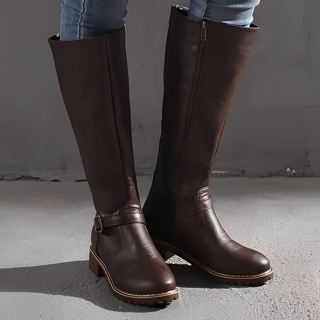 Livie - Hochwertige Damenlederstiefel