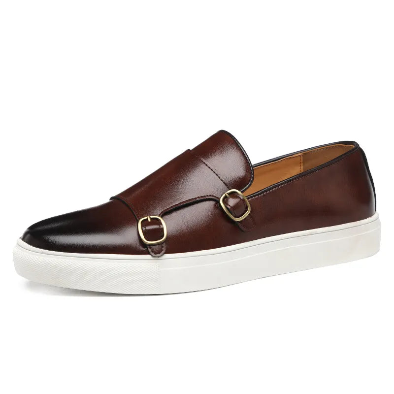 Jerald - Herren-Loafers im legeren Lederlook