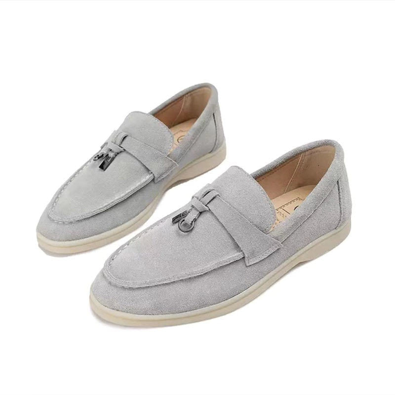 Vianne - Elegante Damen-Wildledermokassins