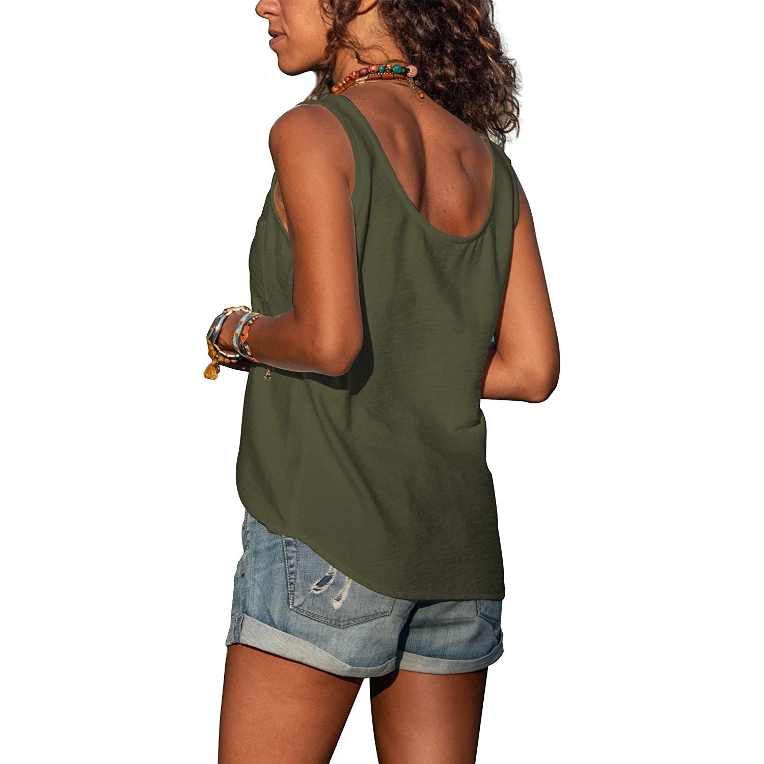 Margie - Stilvolles Modetanktop Ibiza für Damen