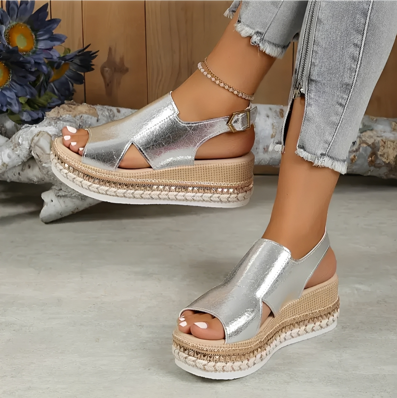 Yeshaine - Trendige Sandalen für Frauen