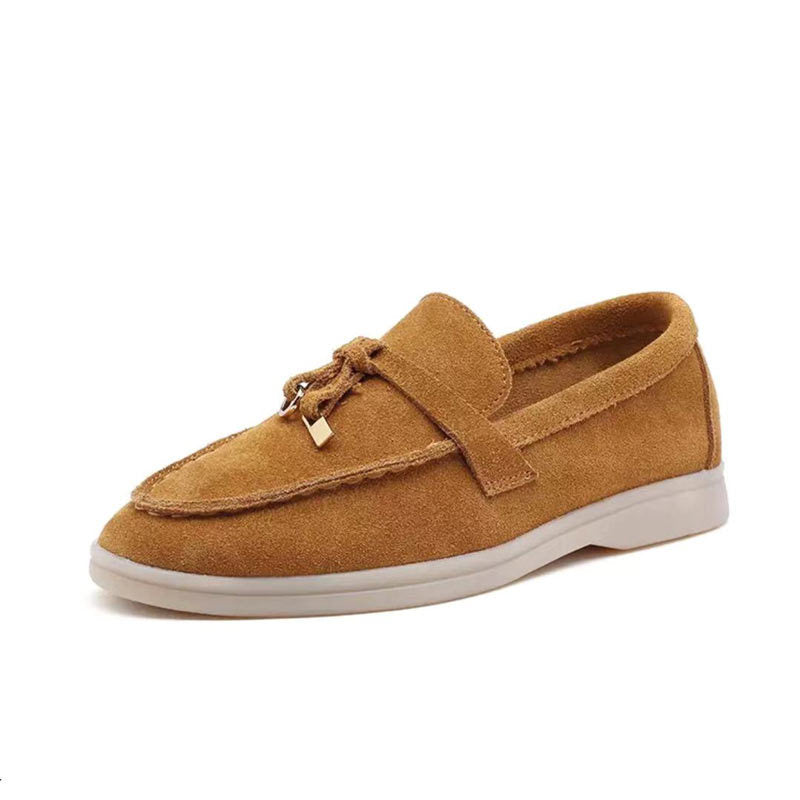 Vianne - Elegante Damen-Wildledermokassins