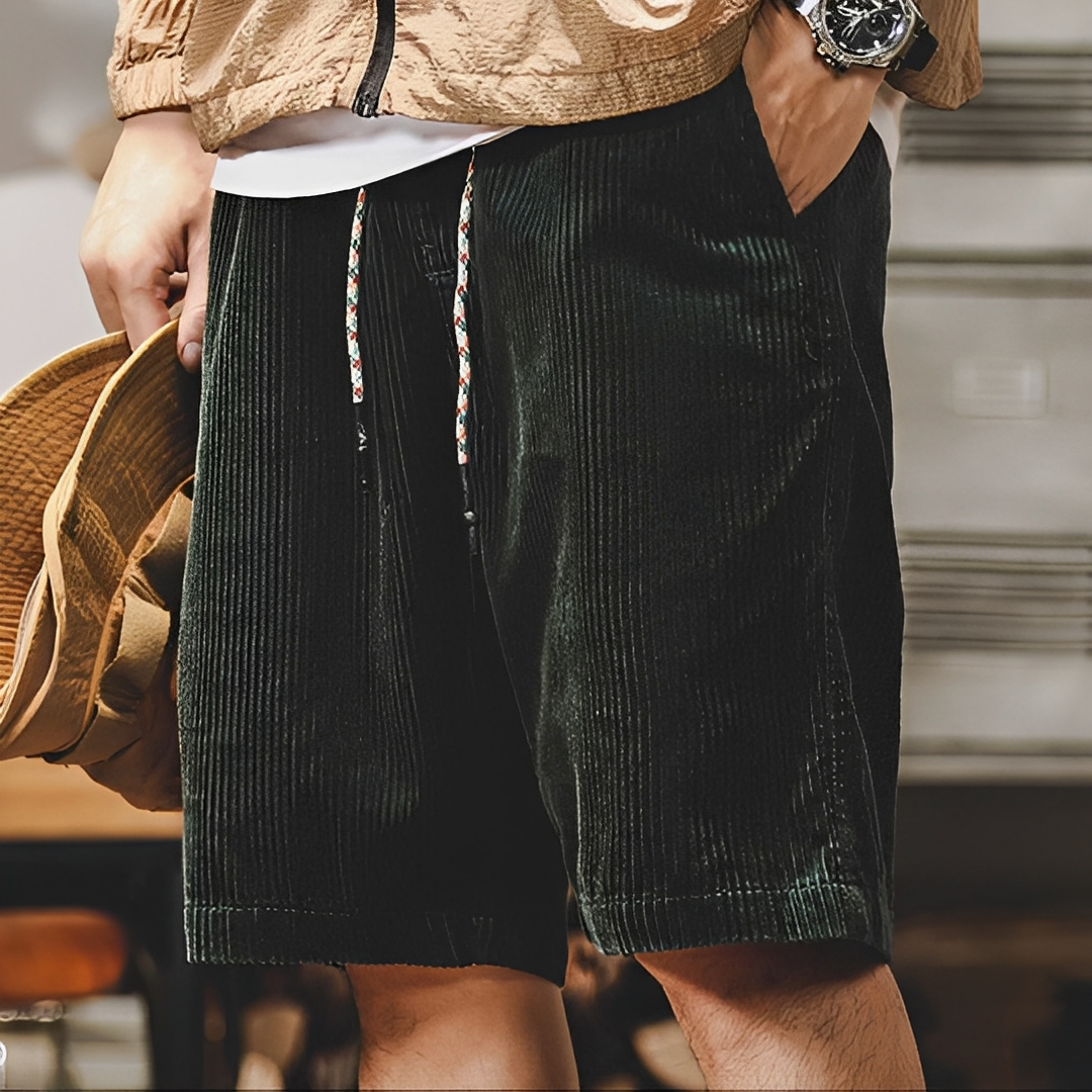 Lenmar - Kurze Sommer-Cordhose für Männer
