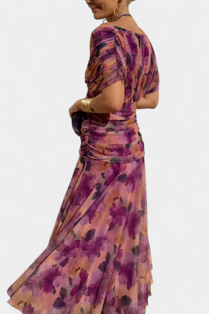 Celine - Elegantes Off-Shoulder Kleid