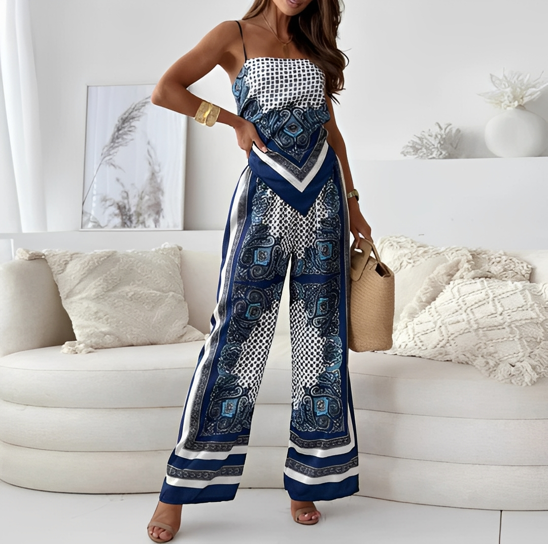 Amellia - Damen-Set mit Oberteil und Hose