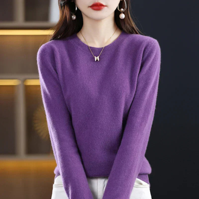 Erica – Klassischer Rundhals-Pullover