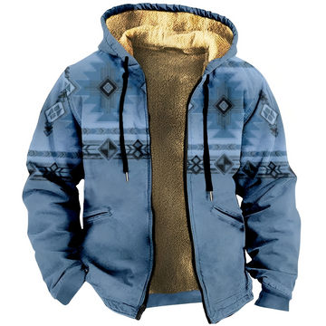 Edwin - Moderner Herren-Hoodie mit ethnischem Muster
