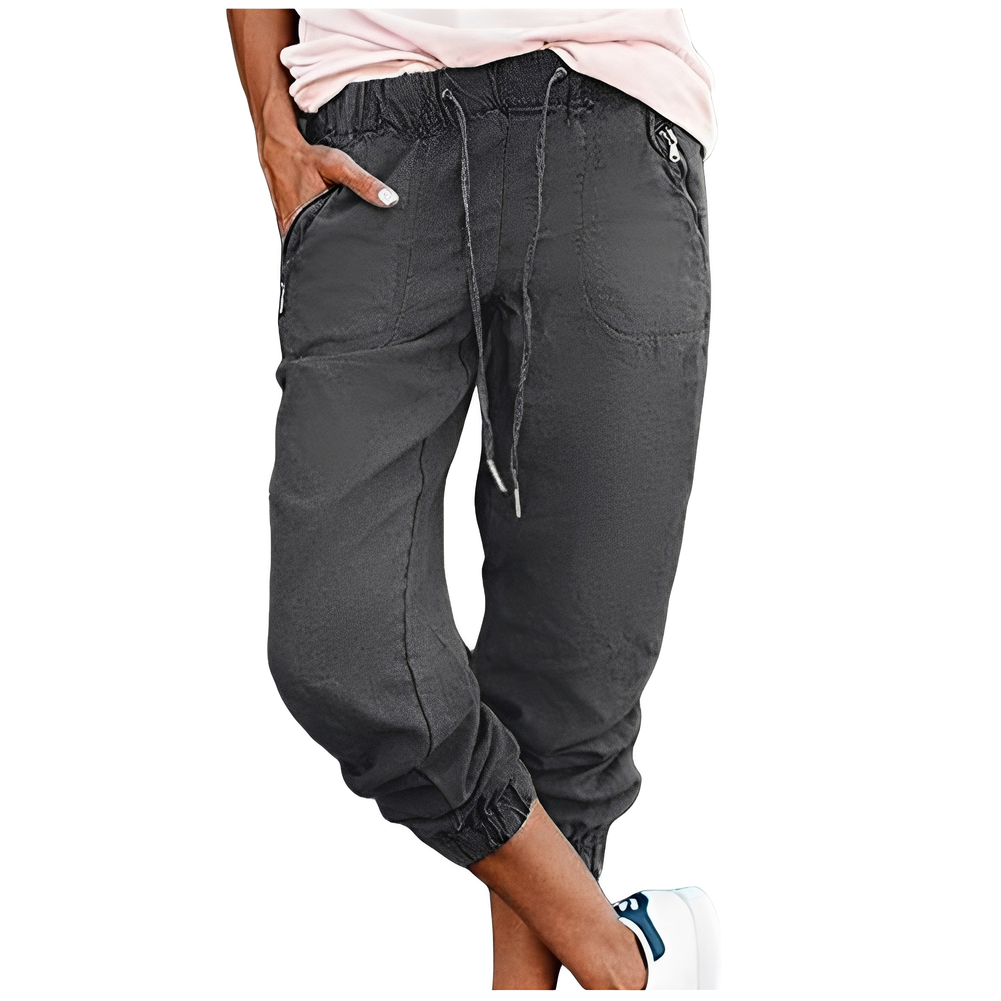 Nina - Bequeme elastische Cargohose für Damen