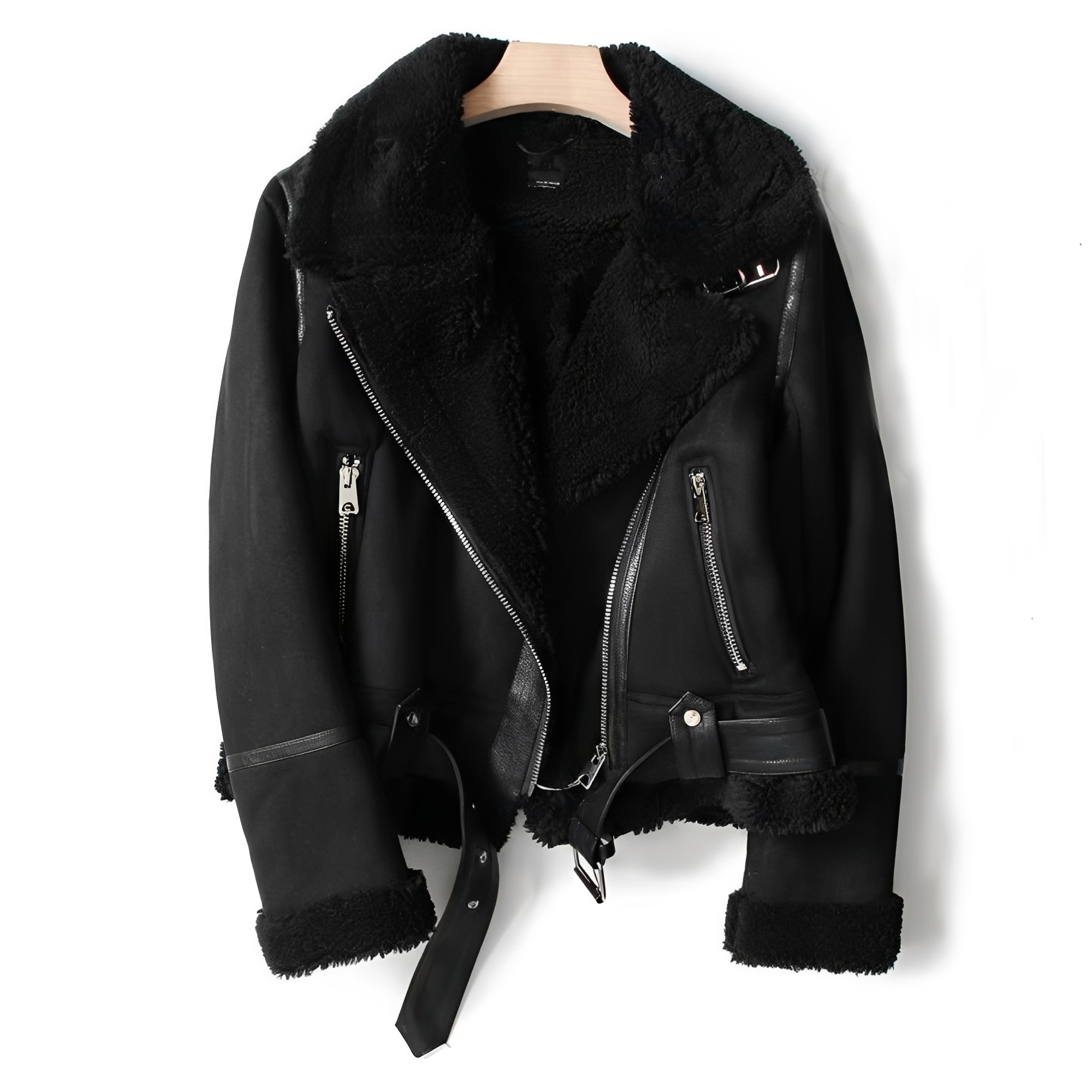Alexa - Klassische, warme Damen-Wolljacke