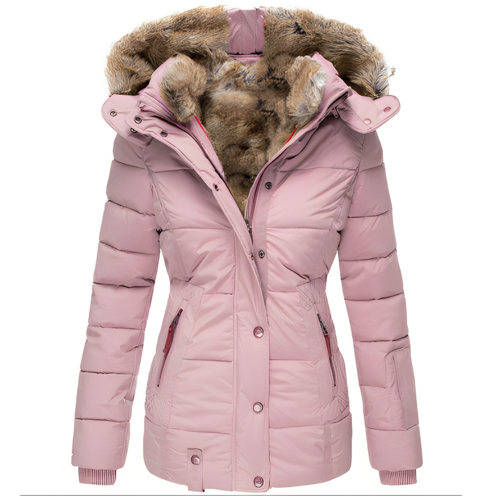 Romilly - Stilvolle und warme Damenjacke mit Kapuze