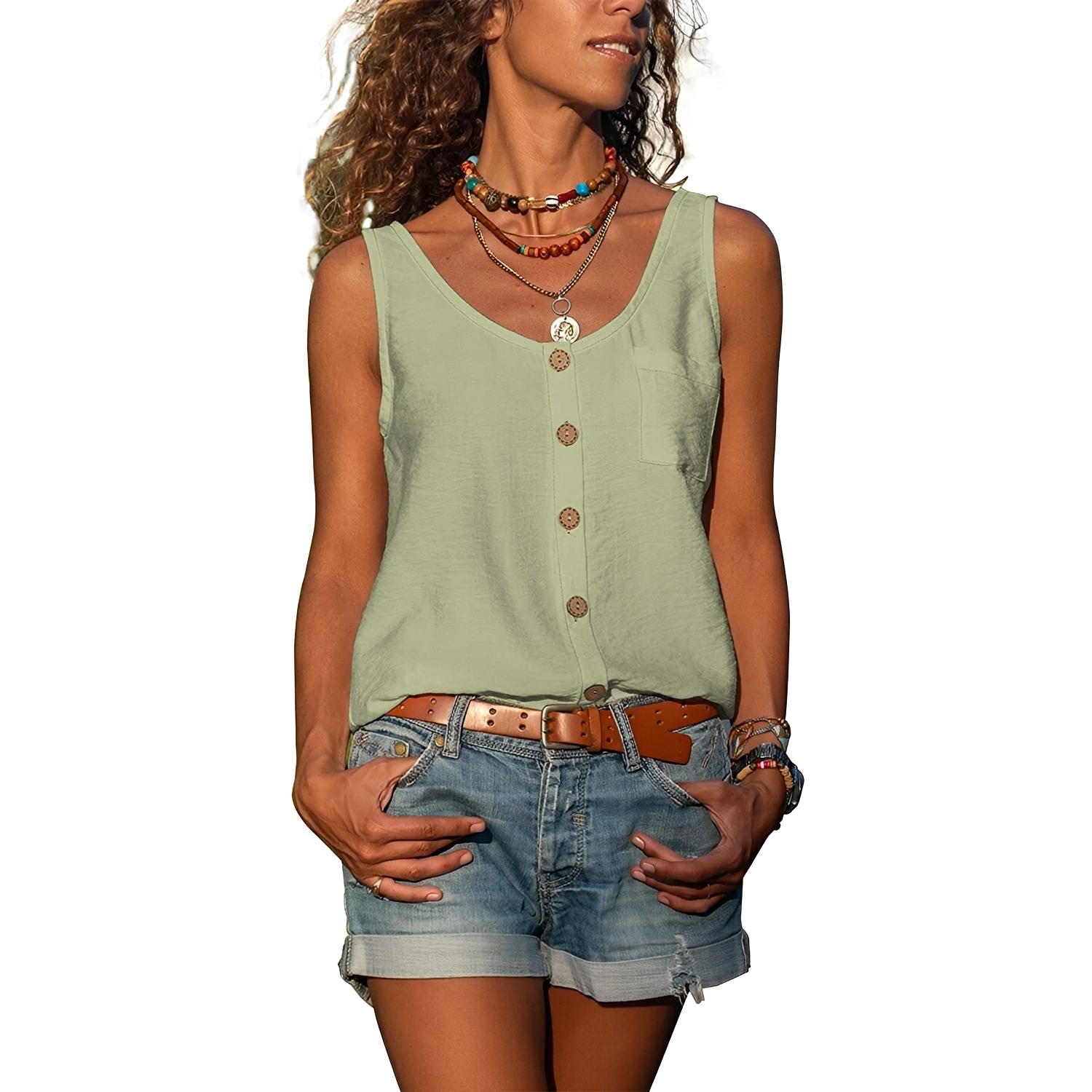 Naressa - Elegantes Sommer-Top für Frauen