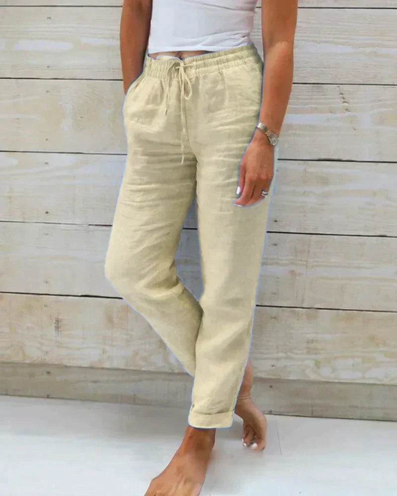 Stacy - Damen-Leinenhose
