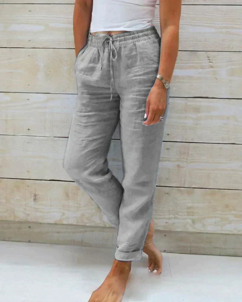 Stacy - Damen-Leinenhose
