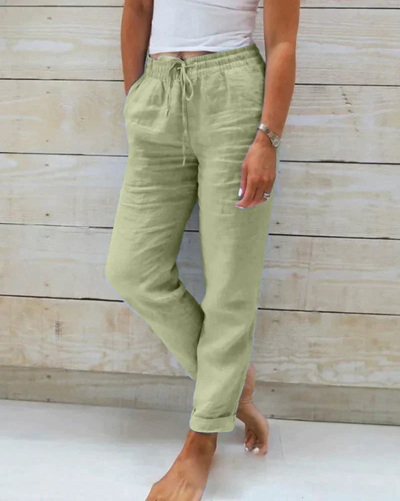 Stacy - Damen-Leinenhose