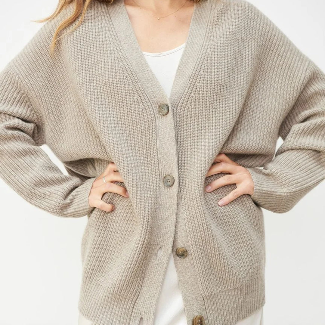 Leah – Oversized Damen-Cardigan