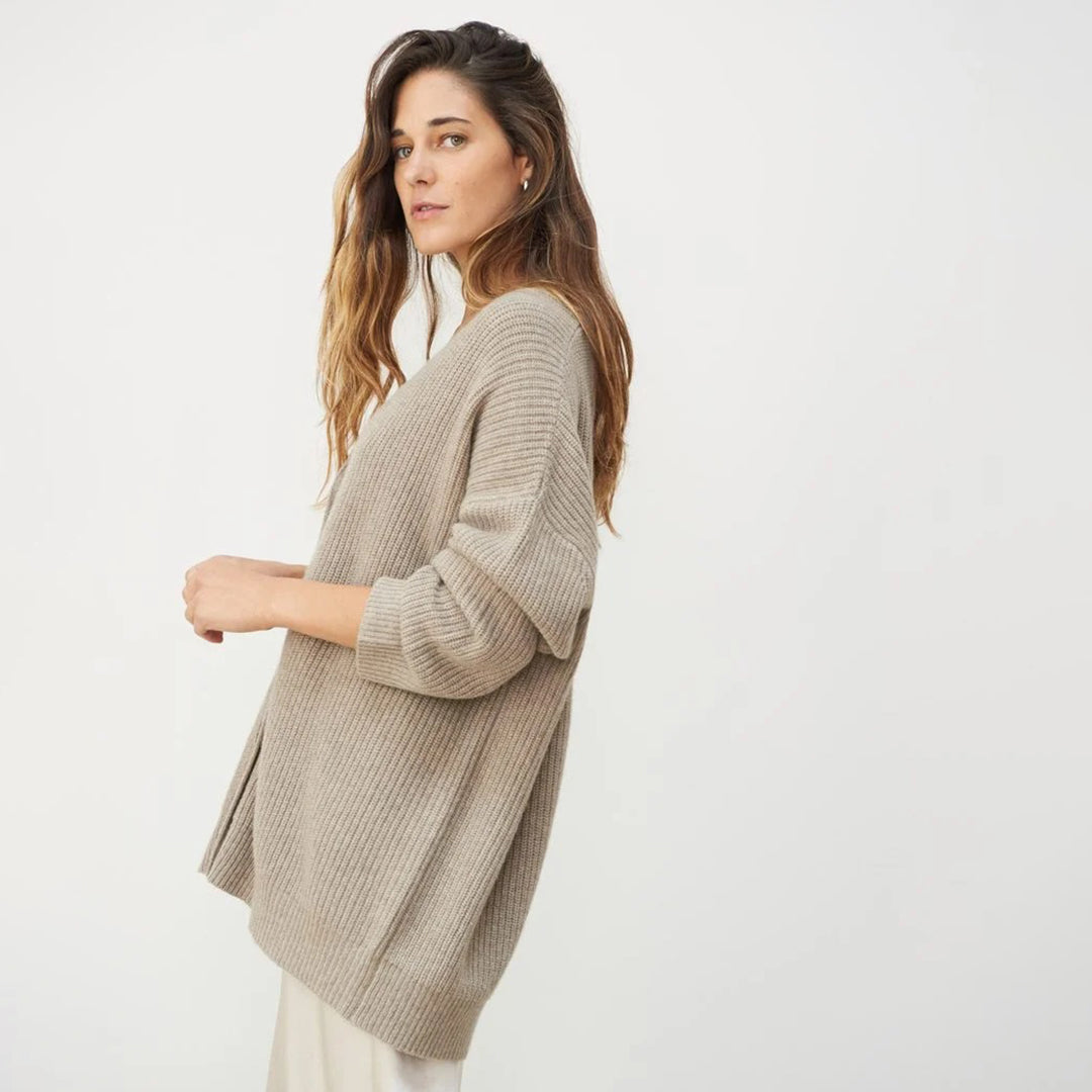 Leah – Oversized Damen-Cardigan