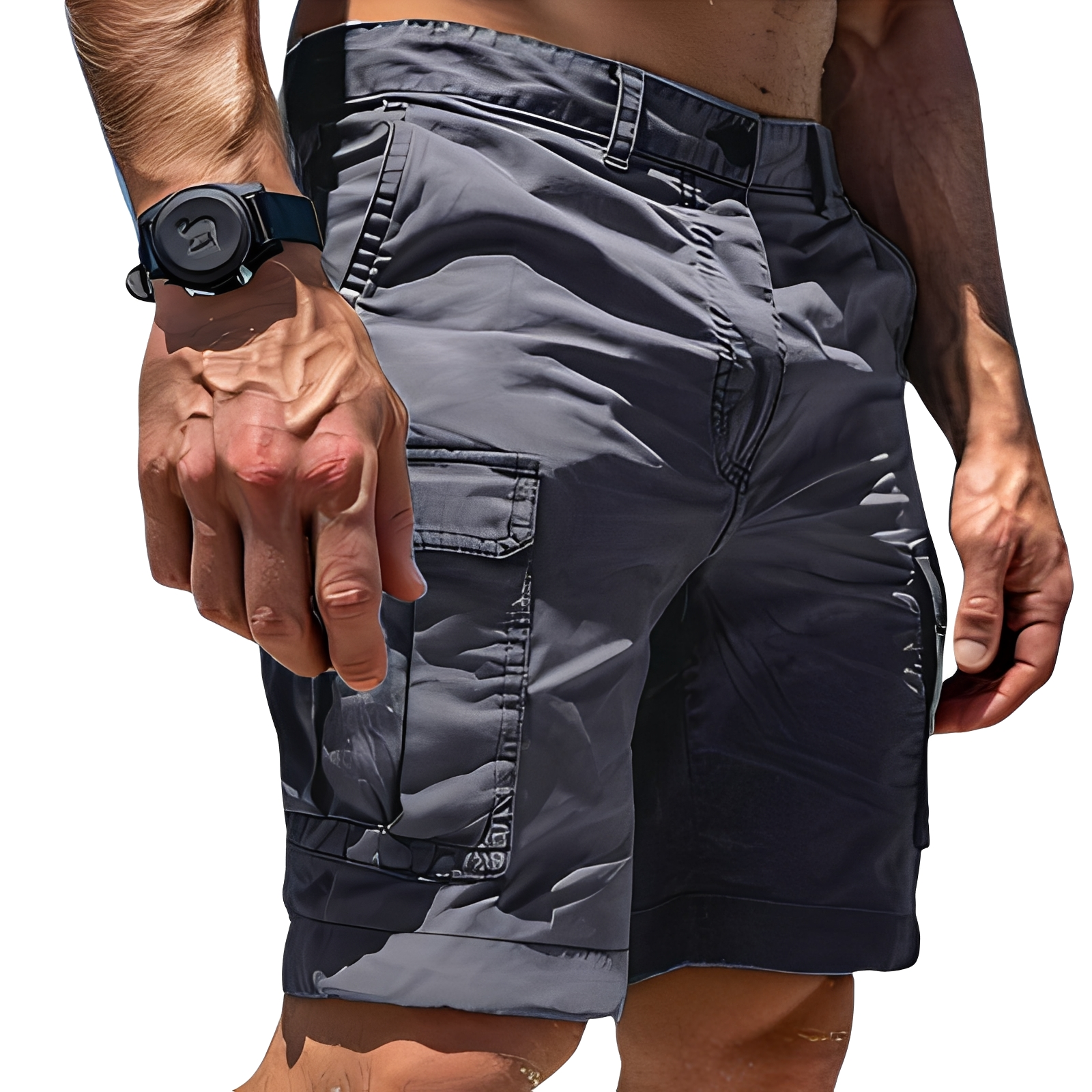 Jandy - Bequeme kurze Cargo-Hose für Herren