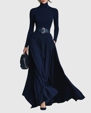 Curtis – Maxi-Chic-Kleid
