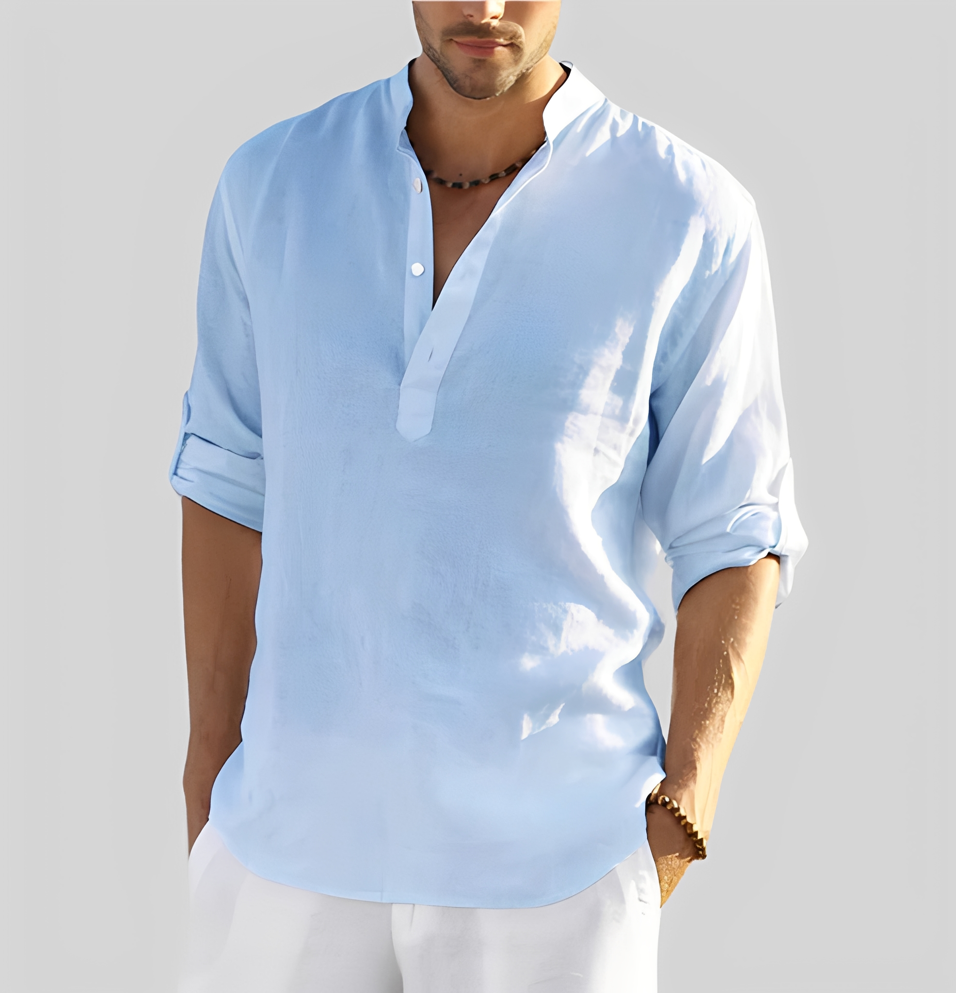 Paolo - Elegantes Herren-Sommerhemd