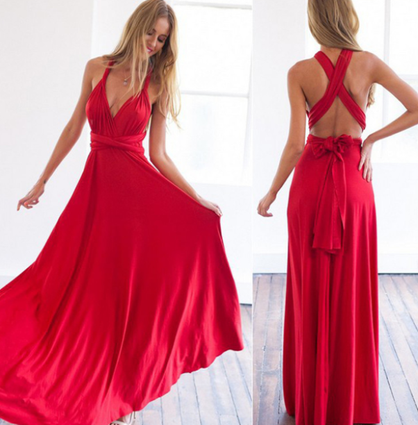 Vielseitiges Dress-a-Lot-Kleid mit vielen Stiloptionen