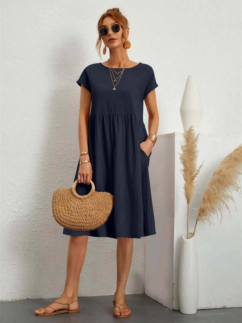 Rose - Lässiges Sommerkleid für Damen
