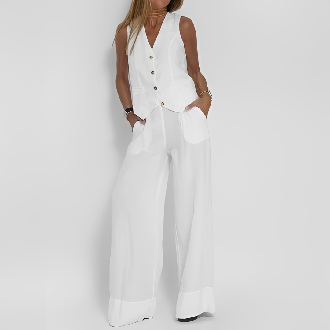 Kaithlyn - Elegante zweiteilige Sommergarnitur für Damen