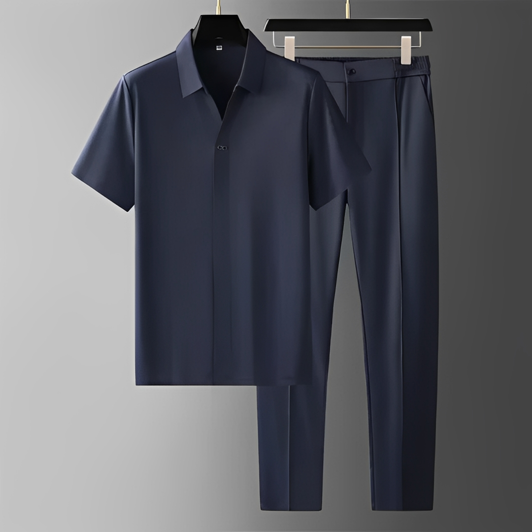 Luis - Set aus Hemd und Hose für Herren im Sommer