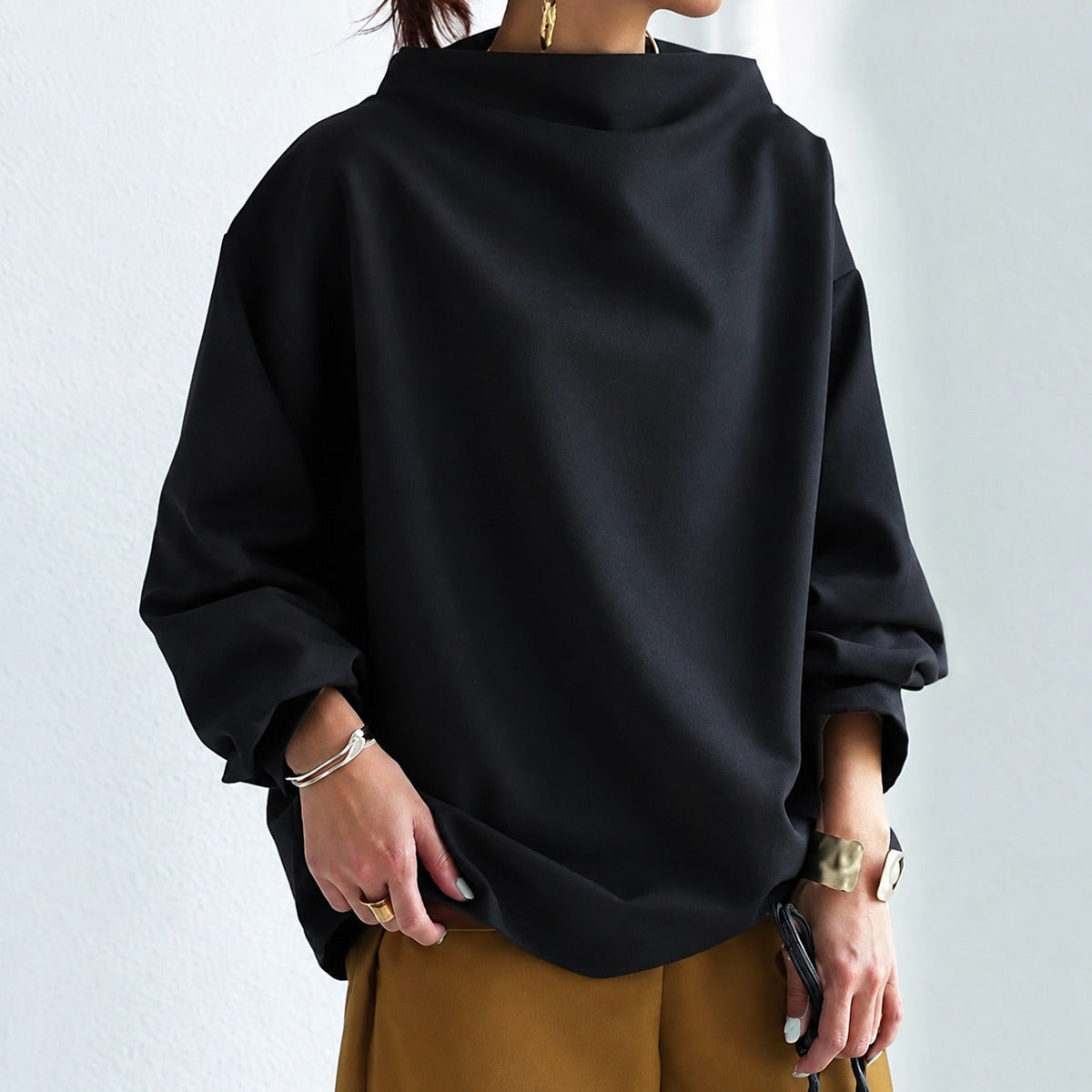 Eliana - Eleganter, legerer Rollkragenpullover