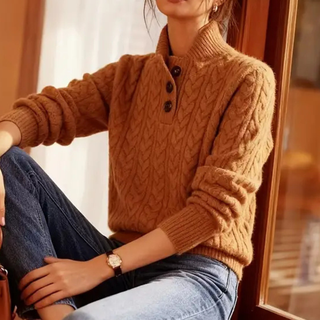 Agnes - Stilvoller und komfortabler Rollkragenpullover