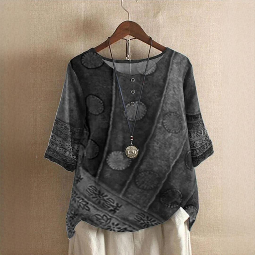 Jessel - Elegante Bluse mit Rundhalsausschnitt